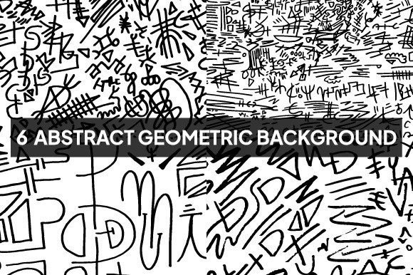 Handdrawn Abstract Geometry Patterns