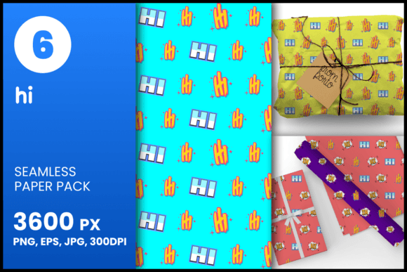 Hi Seamless Patterns: Versatile Design Assets for Every Project