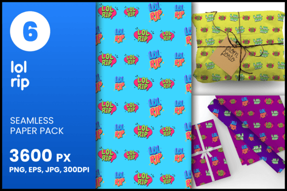 Lol Rip Seamless Patterns: A Creative Resource for Designers and Crafters