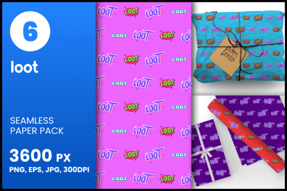 Loot Seamless Patterns