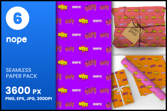 Nope Seamless Patterns