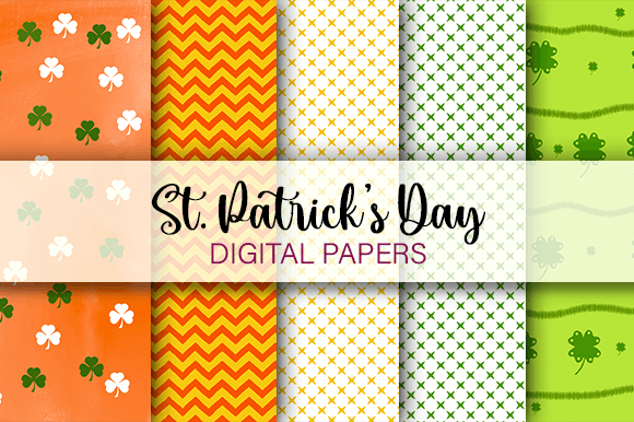 St Patrick’s Day Geometric Patterns: A Creative Resource for Designers and Creators