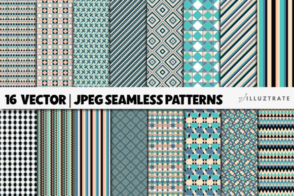 Vector Geometric Patterns Seamless Pap