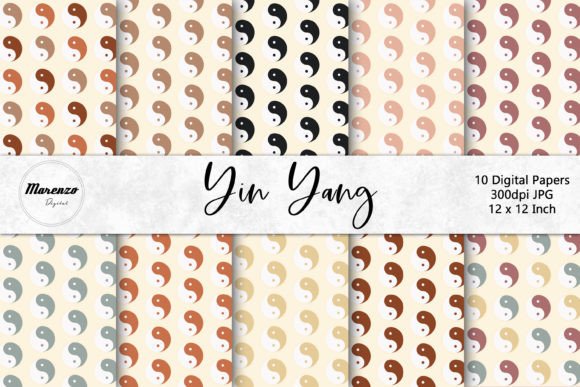 Yin Yang Patterns for Harmony and Creativity